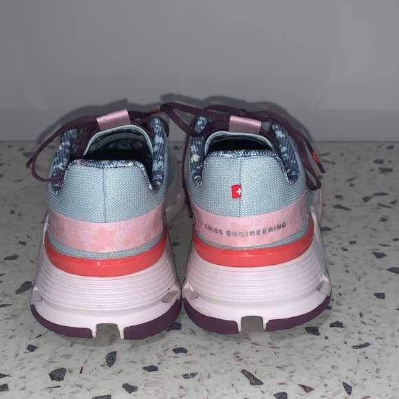 Free People ON Running Women's Sneakers - Blue and Pink/ Free People - Picture 3 of 6